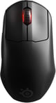 SteelSeries Prime Wireless Optical Gaming Mouse 100 Hour Battery - Matte Black