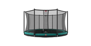 BERG InGround Favorit 430 Grön + skyddsnät Comfort