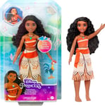 Mattel Disney Princess Toys, Singing Moana Doll in Signature Clothing, Sings “How Far I’ll Go” From the Disney Movie, HLW16