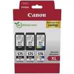 Canon Bläck Photo Value Pack 2x Pg-575xl/1x Cl-576xl