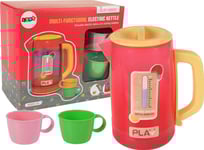 Lean Cars Lean Toys Elektrisk Rosa Vattenkokare Spelar Vattenljud