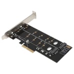 Pci-e-mb2 M.2 Dual Network Card Riser Nic Adapter