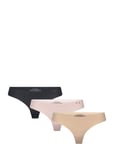 Ps Thong 3Pack Beige Under Armour