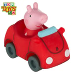 PeppaPig Little Buggies - PeppaPig In Red Car Toy Vehicle Play Figure