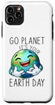 Coque pour iPhone 11 Pro Max Go Planet It's Your Earth Day 2024 Enseignant Enfants Mignon Terre