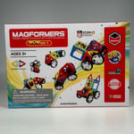 Magformers 16pcs Wow Set Vehicle 707004 28-in-1 (new sealed) STEM Magnetic