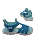 Nike Childrens Unisex Play Sunray V PS Youths Kids Girls Shoes Water Sandals 304759 443 Y11A - Blue - Size UK 2.5