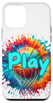 iPhone 12 mini Colorful Basketball Tie Dye Color play time for men women Case