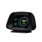 P19 Hastighetsmätare HUD OBD GPS LCD Display