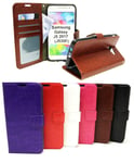 Crazy Horse Wallet Samsung Galaxy J5 2017 (J530FD) (Svart)