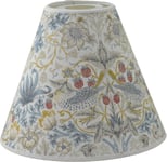 Strawberry Thief toppringskärm linen William Morris