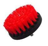 Borste Premium Drill Brush; 10 cm; röd