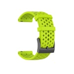 Suunto Spartan Sport Wrist HRBaro/Suunto 9/D5I - Silikon klockarmband 24mm Grön