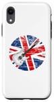 iPhone XR Electric Guitar UK Flag Guitarist Britain British Musician Case