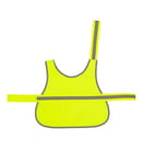 TCM YOKO Hi Vis Reflective Border Dog's hi-visibility Gul | Reflexväst för hund | SMALL