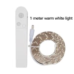 Led Light Strip Infrared Sensor Induction Cabinet Stairway 1m Warm White