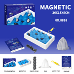 2024 Kluster Magnetiskt Actionbrädspelet, Roligt Magnetiskt Spel för Bordsspel_v (YJD) D