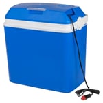 Large 24 Litre Electric Cooler Box Camping Fridge Picnic Insulated Food Drink