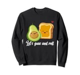 Avocado Toast Costume Matching Avo Toast Bread Slice Sweatshirt