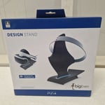 Bigben Light Up Design Stand for PS VR Headset PlayStation 4 PS4 New Damaged Box