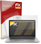 atFoliX 2x Screen Protector for HP 470 G7 Screen Protection Film matt&shockproof