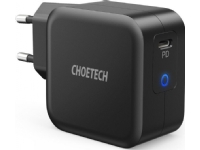 Choetech GaN USB typ C snabbladdare 61W 3A Power Delivery svart (Q6006)