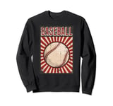 Vintage Baseball Sunburst Popular Fan Sweatshirt