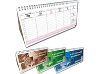 Kalender 2025 Skrivbordsnivå Liten Mix