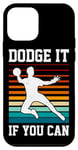 iPhone 12 mini Funny Dodgeball game Design for a Dodgeball Player Case