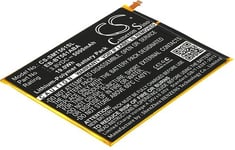 Kompatibelt med Samsung SM-T560, 3.8V, 5000 mAh