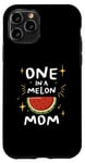 Coque pour iPhone 11 Pro One In A Melon Mom Fête des mères Anniversaire Famille assortie