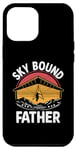 Coque pour iPhone 12 Pro Max Sky Bound Père deltaplane pilote papa