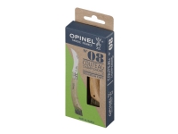 Opinel Multifunction N°08 - Mushroom knife - 8 cm - yellow to pink with small dark dashes