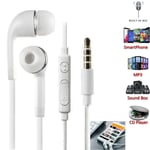 In-Ear Earphones Stereo 3.5mm Headphones Samsung HTC NOKIA With Mic Gym Jogging