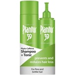 Plantur 39 Green Shampoo and Tonic Set for Fine Brittle Hair Womens Care 450 ml