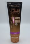 Rimmel Sunshimmer Instant Tan Water Resistant Tanning Gel - Light Matte125ml C43