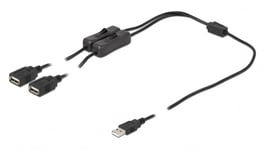 Delock USB Splitter Kabel - 1 til 2 - 1 m
