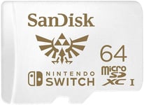 Carte mémoire microSDXC SanDisk pour Nintendo Switch 64 Go