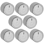 Control Knob Dial Switch + Adaptors for Gas Fire Trouser Press Storage Heater x8