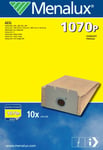 Menalux 1070 P Vacuum Cleaner Bags (Pack of 10)
