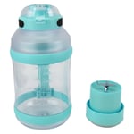(Blue Green)2L Large Capacity High Speed Blender With USB Charging Port Double