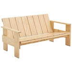 HAY Crate Loungesofa, Klarlakkert Furu