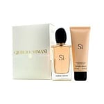 NEW Giorgio Armani Si Gift Set EDP Spray 100ml & Perfumed Body Lotion 75ml