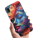 Samsung Galaxy A10 - Cover/Mobilcover Psychedelic