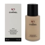 Chanel No.1 Red Camellia Revitalising Foundation B20 Neutral Finish Face Makeup