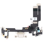 iPhone 14 Ladeport Flexkabel - Hvit