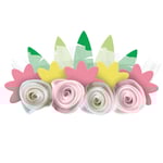 Hårband med Blommor Vackra Hästar
