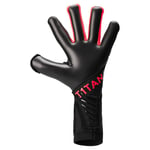 T1tan Alien Black Energy 2.0 Adult Goalkeeper Gloves Black 8