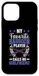 Coque pour iPhone 12 mini Bassoon Player Calls Me Daughter Musicien