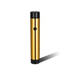 Portable Mini USB Electronic Lighter Thickened Tungsten Wire Turbo Spiral Lighters Windproof Flameless Lighters Rechargeable Ignition,With Projector,for Home Kitchen Outdoors Camping(black&gold)